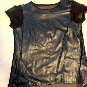 Tart Faux Leather Tee